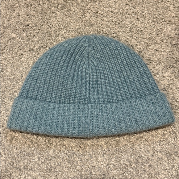 Celine Sky Blue Knit Hat - Picture 2 of 3